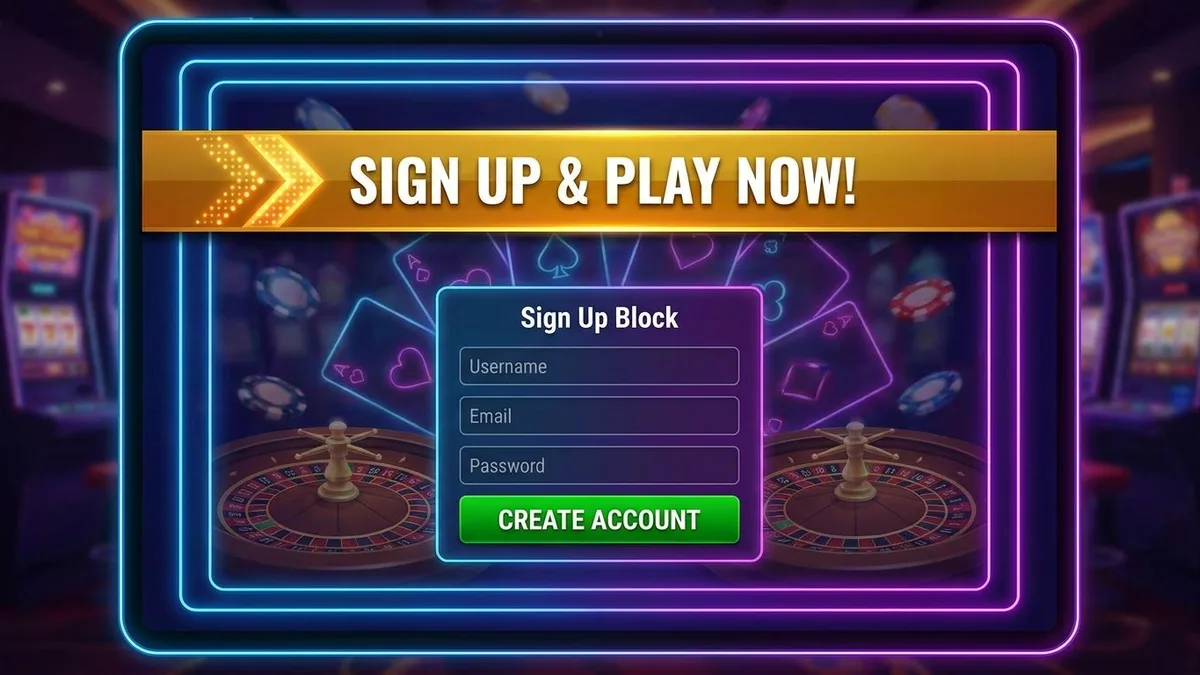 Sign Up With Bonus
